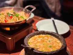 石锅鸡汤豆腐-绿茶餐厅(蓝色港湾店)