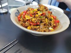 酸辣炒鸡杂-潇湘阁(望京SOHO店)