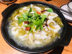 砂锅酸菜乌鱼片-陶德砂锅(蜀汉路店)
