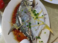 清蒸海鱼-考记泥焗鸡农庄·海鲜(北洛秘境店)