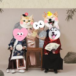 -时光纪亲子全家福照相馆(静安店母女写真父母纪念照)