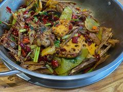 主打的干锅鸭头-安诚居干锅鸭头(八角店)