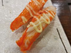 炙烧蟹肉寿司-渔日本料理铁板烧(新天地假日广场店)