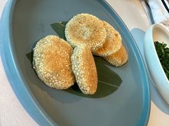 海鲜韭菜咸煎饼-广州富力丽思卡尔顿酒店·丽轩·粤菜