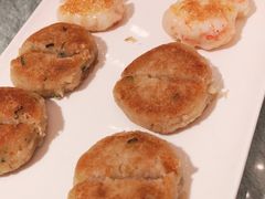 煎莲藕饼拼煎虾饼-花城苑广府菜(侨鑫店)