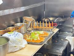 -小红车炸蛋葱油饼