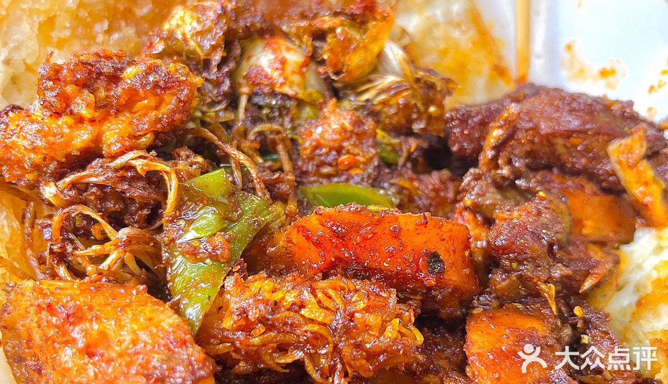 🆘‼️炸串夹馍原来真的这么好吃🥹