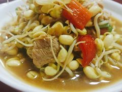 豆芽炒肉沫-国生茶庄·地道农家菜团建活动