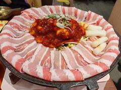 秘制五花肉八爪鱼锅-双门洞·森系料理(体育西店)