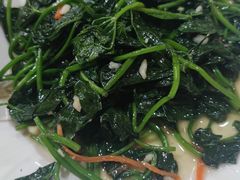 虾酱芭菇菜-伊萨娜印尼餐馆
