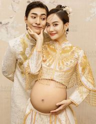 -十月孕记孕妈妈摄影