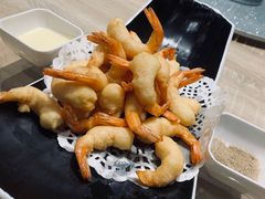 炸凤尾大虾仁-味莊·青岛菜(云霄路店)