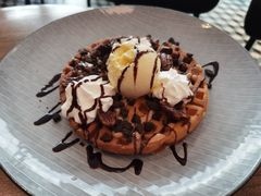 花生酱巧克力华夫饼-Moka Bros 摩卡站(西单大悦城店)