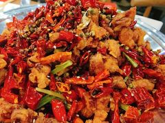 干锅辣子鸡-叶派龙虾•招牌香辣蟹·海鲜(中海国际店)