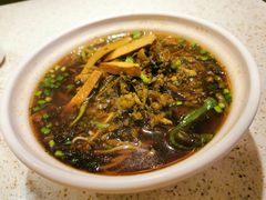 雪菜肉丝面-东园小馆·早茶·淮扬小炒(三盛广场店)