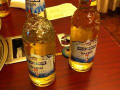 哈尔滨啤酒-嘎嘎鸭下巴·爆辣干锅(明教寺店)