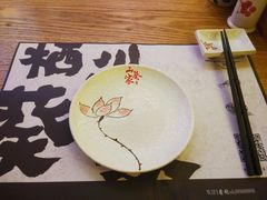 餐具摆设-栖川山葵家·寿喜锅·日式料理(龙湖北城天街商场店)