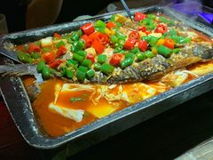 -探鱼·鲜青椒爽麻烤鱼(虎门天虹店)