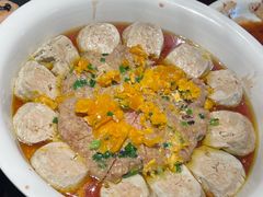 咸蛋黄肉沫臭豆腐-永安鱼庄·镇江菜(东吴路店)