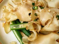 秋葵浸螺片-宋小谨·泉州菜(西沙湾店)