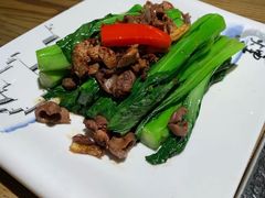 菜心炒鸽杂-大鸽饭(岗顶店)