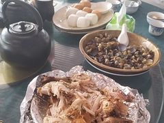 -古榕农庄·桑拿簸箕菜·招牌泥焗鸡(清远长隆店)