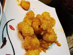 蛋黄虾仁-得意楼蒸菜馆