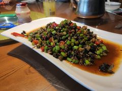 螺蛳肉炒蒜苔-曾牛土菜(捷瑞达店)