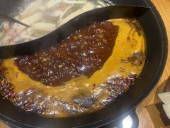 鸳鸯锅-壹兆圆重庆火锅手工炒底料(长白格林玫瑰湾店)