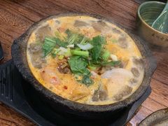 砂锅毛血旺-王明古法砂锅居(开化寺店)