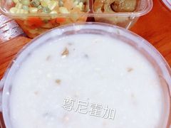 外卖素拼+皮蛋瘦肉粥-粥传(太古里店)