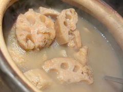 铫子煨排骨粉藕汤-清水亭湖北菜(大屯DT51店)