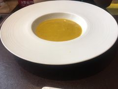 有机南瓜核桃浓汤-北京华彬费尔蒙酒店·刃餐厅
