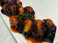 鱼香茄盒-大眼锅贴水饺(河东店)