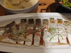 清蒸海鲜汁翘嘴大白鱼-花舍·新派粤菜·西餐·下午茶(亚运村·鸟巢店)