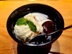 红豆抹茶团子冰淇淋-锅物新语&寿喜烧.炉端割烹(世博源店)