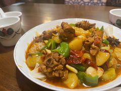 新疆大盘鸡-天山醉美·新疆餐厅(富华里店)