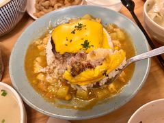 芝士牛肉汉堡咖喱饭-红小满休闲餐厅(十全街店)