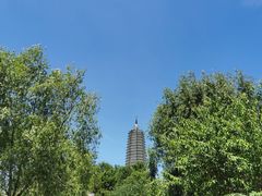 -舍利塔滩地公园-无垢净光舍利塔