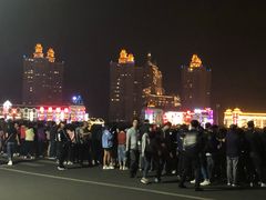 -大连星海广场音乐喷泉