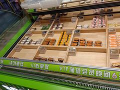 面包甜点陈列柜-鲜道寿司(无锡苏宁店)