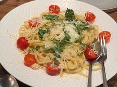 温泉蛋奶油培根细扁面-Brut Eatery悦璞食堂(愚园路店)