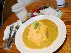 咖喱鸡肉蛋包饭-YUMI芽米·法式烘焙·咖啡(文化宫店)