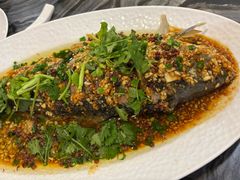 蒜爆鲤鱼-四季轩中餐厅(徐州开元名都大酒店)