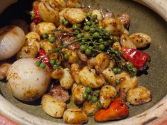 砂锅焗雪花牛肉粒-旺顺阁鱼头泡饼(常营店)