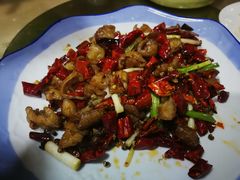 辣子肥肠-洪霞餐馆
