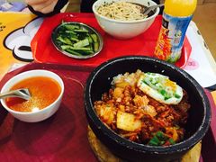 泡菜五花肉石锅饭-北京大学-燕南食堂