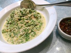 茼蒿小豆腐-开海·红岛海鲜虾水饺(石老人店)