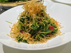 巧拌豆苗-四季民福烤鸭店(王府井灯市口店)