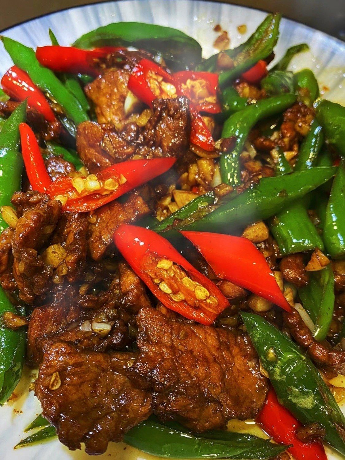 江西名菜 辣椒炒辣 舌尖上的相关图片2